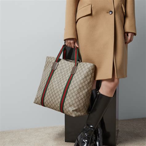 gucci gg tender medium tote bag|Gucci shoulder tote bags.